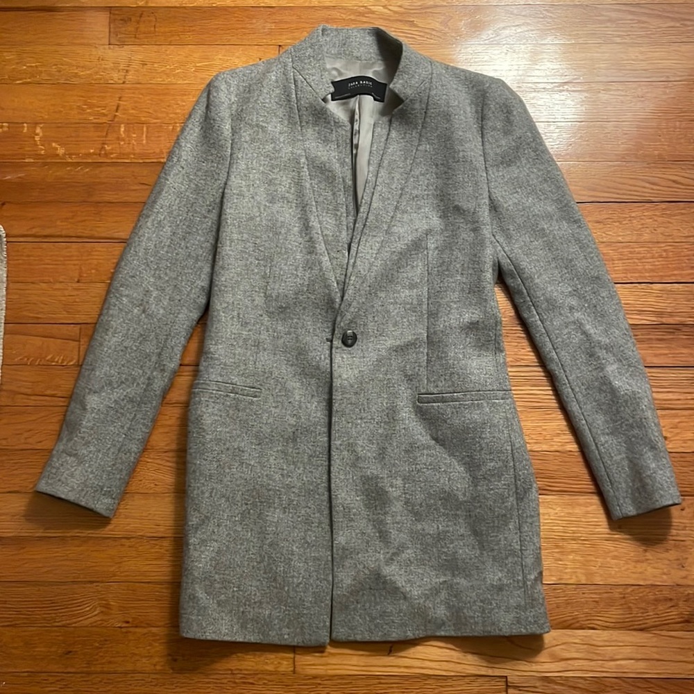 Zara grey coat